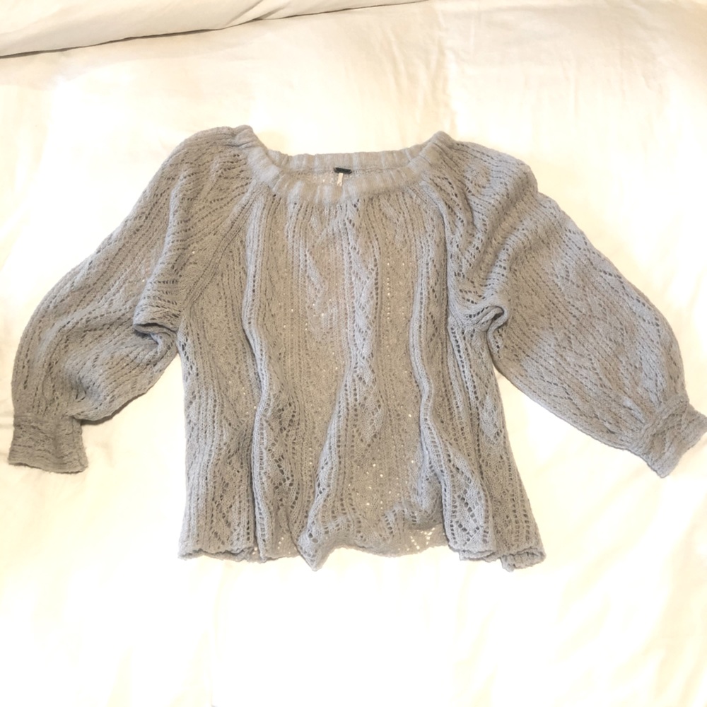 Free People Knitted Sweater size med
